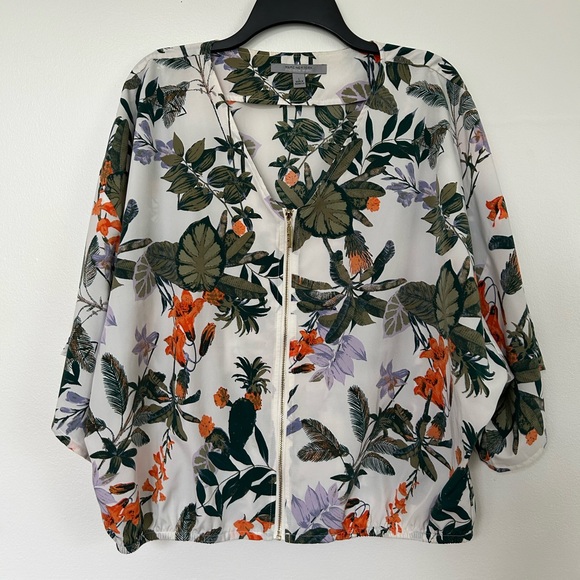Marc New York Andrew Marc Tops - Tropical Floral Women's Blouse
